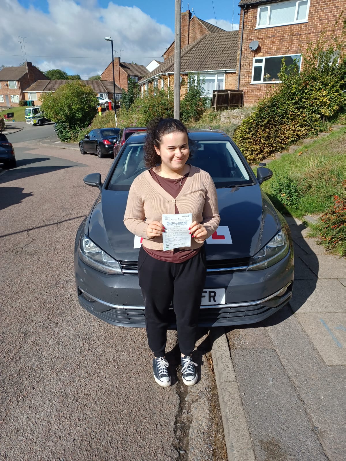 Successful driving student